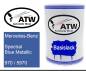 Preview: Mercedes-Benz, Spectral Blue Metallic, 970 / 5970: 500ml Lackdose, von ATW Autoteile West.